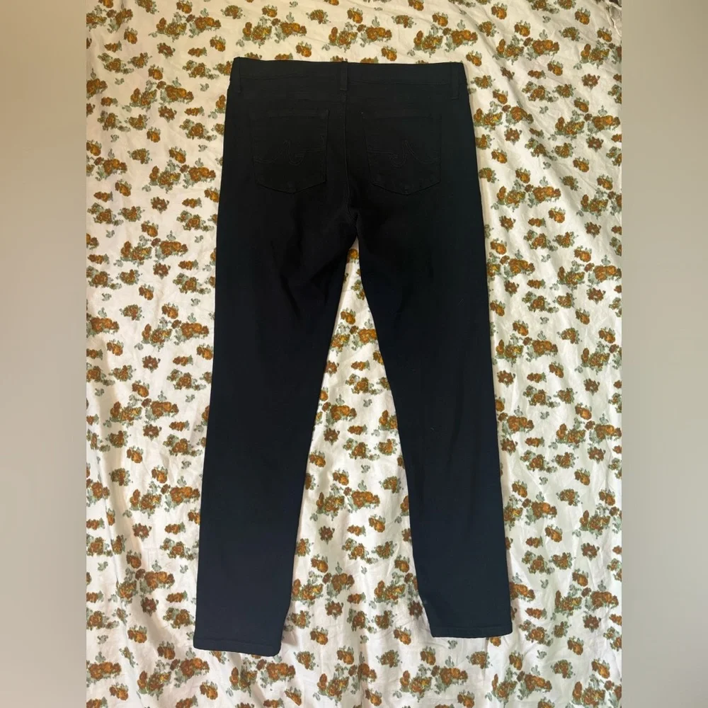 AG Adriano Goldschmied Maternity Prima Cigarette‎ Leg Jeans in Black Size 29